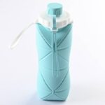 折り畳み ボトル シリコン ウォーターボトル  水筒 600ml サイクル ソフト ボトル  アウトドア 全4色 SKU:IPC07052024027 - Image 10