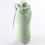 折り畳み ボトル シリコン ウォーターボトル  水筒 600ml サイクル ソフト ボトル  アウトドア 全4色 SKU:IPC07052024027 - Image 8