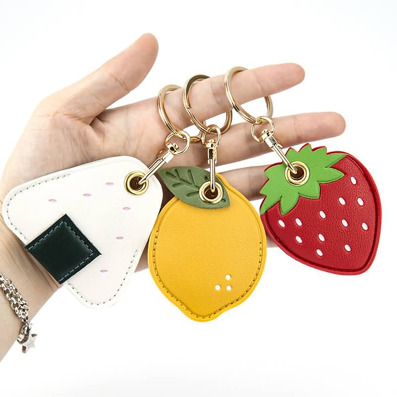 IPC07072023018LS-21.jpg レザーケース キーホルダー Apple AirTag ケース 合成製 アップル エアタグ用 ケース 全面保護 スマホストラップ用 アップル エアタグ用 紛失防止 全10色 SKU:IPC07072023018LS - Image 1