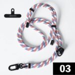 ネックストラップ 8mm 肩掛け ストラップホルダー 160cm 携帯ストラップ ショルダーストラップ 携帯ショルダー 全24色 SKU:IPC07072023022LS - Image 36
