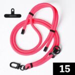 ネックストラップ 8mm 肩掛け ストラップホルダー 160cm 携帯ストラップ ショルダーストラップ 携帯ショルダー 全24色 SKU:IPC07072023022LS - Image 24