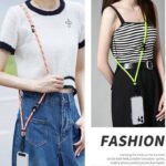 ネックストラップ 8mm 肩掛け ストラップホルダー 160cm 携帯ストラップ ショルダーストラップ 携帯ショルダー 全24色 SKU:IPC07072023022LS - Image 10