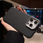 iPhone16 背面型ケース iPhone16pro PUレザー背面型ケース  iPhoneシリーズ対応 ケース スマホケース 全4色  SKU:IPC07312024011 - Image 4