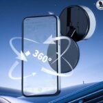 Magsafe対応 真空吸盤式 車載ホルダー 360度回転 吸着式スマホホルダー 超強吸着力 マグネット式車載ホルダー ダッシュボードホルダー 全機種対応 全3色 SKU:IPC08222024004 - 画像 (2)