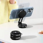 真空スマホスタンド 電動真空吸着機能 ワイヤレス充電器 折り畳み式 真空スマホスタンド 超強吸着力 車載スマホホルダー 片手操作 携帯ホルダー 全2色 SKU:IPC08222024013