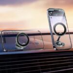 Magsafe対応 車載ホルダー 強力固定 スマホホルダー マグネット式車載ホルダー 超強吸着力 ダッシュボードホルダー 全機種対応 全2色 SKU:IPC08222024014 - 画像 (3)