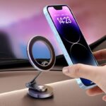Magsafe対応 車載ホルダー 強力固定 スマホホルダー マグネット式車載ホルダー 超強吸着力 ダッシュボードホルダー 全機種対応 全2色 SKU:IPC08222024014 - 画像 (9)