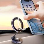 Magsafe対応 車載ホルダー 強力固定 スマホホルダー マグネット式車載ホルダー 超強吸着力 ダッシュボードホルダー 全機種対応 全2色 SKU:IPC08222024014 - 画像 (8)