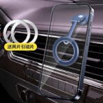 Magsafe対応 車載ホルダー 強力固定 スマホホルダー マグネット式車載ホルダー 超強吸着力 ダッシュボードホルダー 全機種対応 全2色 SKU:IPC08222024014 - 画像 (6)