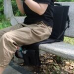 運動会 運動会 折りたたみ椅子 折りたたみ携帯 持ち運べる クッションマット 座布団 折りたたみ クッション スポーツ観戦 41*41*41cm マット シート 全3色 SKU:IPC08222024018 - Image 3