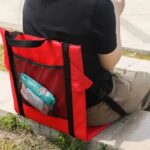 運動会 運動会 折りたたみ椅子 折りたたみ携帯 持ち運べる クッションマット 座布団 折りたたみ クッション スポーツ観戦 41*41*41cm マット シート 全3色 SKU:IPC08222024018 - Image 2