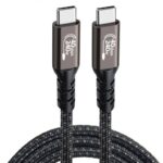 Type-C to Type-C快速充電ケーブル USB4.0 PD240W 40Gbps  1/1.5M ナイロン素材 高耐久 断線防止 充電ケーブル type-c USB ケーブル SKU:IPC08222024023