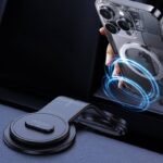 Magsafe対応 マウンティングアームマグネット式車載ホルダー急速ワイヤレス充電器 車用 マグネット ダッシュボードホルダー 全機種対応 スマホ アンドロイ  SKU:IPC08222024025 - Image 9