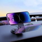 Magsafe対応 マウンティングアームマグネット式車載ホルダー急速ワイヤレス充電器 車用 マグネット ダッシュボードホルダー 全機種対応 スマホ アンドロイ  SKU:IPC08222024025 - Image 3