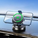 Magsafe対応 車載ホルダー  超強吸着力 ダッシュボードホルダー 自動開閉式 車載ホルダー PD15Wワイヤレス充電器 マグネット式車載ホルダー 全機種対応 SKU:IPC08222024029 - Image 14