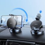 Magsafe対応 車載ホルダー  超強吸着力 ダッシュボードホルダー 自動開閉式 車載ホルダー PD15Wワイヤレス充電器 マグネット式車載ホルダー 全機種対応 SKU:IPC08222024029 - Image 6