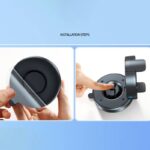 Magsafe対応 車載ホルダー  超強吸着力 ダッシュボードホルダー 自動開閉式 車載ホルダー PD15Wワイヤレス充電器 マグネット式車載ホルダー 全機種対応 SKU:IPC08222024029 - Image 4