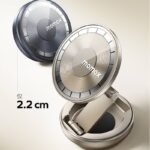 Magsafe対応 車載ホルダー MOMAX 強力固定 スマホホルダー マグネット式車載ホルダー  超強吸着力 ダッシュボードホルダー 全機種対応 全2色 SKU:IPC08222024036 - Image 3