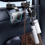 後部座席用 車用ハンガー 荷物掛けフック 多機能車用収納フック 車載ホルダー マグネット 車載 ホルダー  荷物掛けフック 車内収納 SKU:IPC08222024039 - Image 2