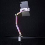 スマホ・タブレット兼用卓上 スタンドホルダー  折れ畳式 スマホスタンド 360度回転可能 スマートフォン スタンド スマホアクセサリー 全2色 SKU:IPC08292024022 - Image 3
