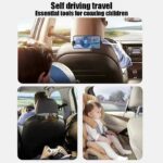 2in1 MagSafe対応 強磁力 車載ホルダー ヘッドレスト固定型 後部座席用 スマホホルダー 車内 後部座席用 車載ホルダー SKU:IPC09032024003 - Image 5