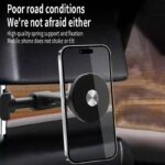 2in1 MagSafe対応 強磁力 車載ホルダー ヘッドレスト固定型 後部座席用 スマホホルダー 車内 後部座席用 車載ホルダー SKU:IPC09032024003 - Image 4