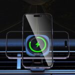 MagSafe対応 強磁力 車載ホルダー 15Wワイヤレス充電器 エアコン吹出口 強磁力 スマホホルダー 車載ホルダー 角度自由調節 車載アクセサリー 全2色 SKU:IPC09032024004 - Image 13
