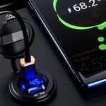 埋め込み式車載充電器 LED3色  QC18W車載充電器 PD45W 改造 車載充電器 車載充電器 カーチャージャー PD typeC USB3.0 QC3.0 急速 充電器 全4色 SKU:IPC09032024007 - Image 22