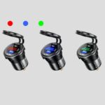 埋め込み式車載充電器 LED3色  QC18W車載充電器 PD45W 改造 車載充電器 車載充電器 カーチャージャー PD typeC USB3.0 QC3.0 急速 充電器 全4色 SKU:IPC09032024007 - Image 18