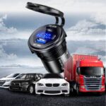 埋め込み式車載充電器 LED3色  QC18W車載充電器 PD45W 改造 車載充電器 車載充電器 カーチャージャー PD typeC USB3.0 QC3.0 急速 充電器 全4色 SKU:IPC09032024007 - Image 17