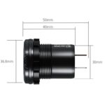 埋め込み式車載充電器 LED3色  QC18W車載充電器 PD45W 改造 車載充電器 車載充電器 カーチャージャー PD typeC USB3.0 QC3.0 急速 充電器 全4色 SKU:IPC09032024007 - Image 16