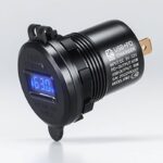 埋め込み式車載充電器 LED3色  QC18W車載充電器 PD45W 改造 車載充電器 車載充電器 カーチャージャー PD typeC USB3.0 QC3.0 急速 充電器 全4色 SKU:IPC09032024007 - Image 11