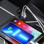 埋め込み式車載充電器 LED3色  QC18W車載充電器 PD45W 改造 車載充電器 車載充電器 カーチャージャー PD typeC USB3.0 QC3.0 急速 充電器 全4色 SKU:IPC09032024007 - Image 10