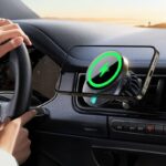 MagSafe対応 強磁力 車載ホルダー エアコン吹出口  強磁力 ワイヤレス充電器 スマホホルダー  Joyroom 車載ホルダー 角度自由調節   SKU:IPC09032024010 - Image 4
