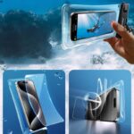 防水ポーチ スマホ防水 ケース Joyroom IPX8防水規格 PVC製 携帯防水ケース 完全防水ケース 7.2インチまで対応可能 スマホ防水袋 全2色 SKU:IPC09032024014 - 画像 (9)