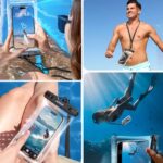 防水ポーチ スマホ防水 ケース Joyroom IPX8防水規格 PVC製 携帯防水ケース 完全防水ケース 7.2インチまで対応可能 スマホ防水袋 全2色 SKU:IPC09032024014 - 画像 (5)