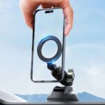 吸盤型 スマホホルダー 360度回転可能 車載ホルダー ダッシュボードホルダー 超強吸着力 全機種対応 スマホ アンドロイド スマホ全機種対応  SKU:IPC09032024015 - Image 3