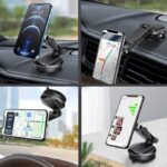 吸盤型 スマホホルダー 360度回転可能 車載ホルダー ダッシュボードホルダー 超強吸着力 全機種対応 スマホ アンドロイド スマホ全機種対応  SKU:IPC09032024020 - Image 10