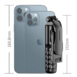 三脚付き自撮り棒 Q10 MINI  スマホスタンド  三脚ホルダー スマホ用クリップ スマートフォンホルダー 740mmまで伸びる  リモコン付き  全2色 SKU:IPC09102024025 - Image 13