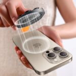 吸盤 スマホ マグネットスタンドホルダー Joyroom スマホホルダー magsafe対応 スタンド 強磁力スマホスタンド 全2色 SKU:IPC09102024027 - Image 7
