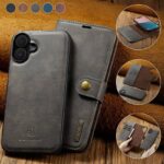 iPhone 16 分離型 合成革ケース 手帳型ケース iPhone 対応 PU合成革 レザー ケース 手帳型ケース iPhone16pro PUレザー ケース スマホケース 全5色 SKU:IPC09102024028 - Image 10