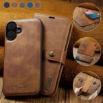 iPhone 16 分離型 合成革ケース 手帳型ケース iPhone 対応 PU合成革 レザー ケース 手帳型ケース iPhone16pro PUレザー ケース スマホケース 全5色 SKU:IPC09102024028 - Image 9