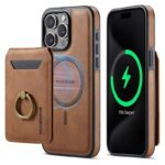 iPhone 16Pro 背面型ケース 分離型 magsafe対応ケース iPhoneシリーズ対応背面型ケース iPhone16 PUレザー ケース スマホケース  全5色 SKU:IPC09102024030 - Image 4