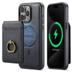 iPhone 16Pro 背面型ケース 分離型 magsafe対応ケース iPhoneシリーズ対応背面型ケース iPhone16 PUレザー ケース スマホケース  全5色 SKU:IPC09102024030 - Image 3