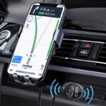 FMトランスミッターBluetooth5.3 高音質  Bluetooth カーチャージャー  3.5mm AUX接続 オーディオ シガーソケット SKU:IPC09102024036 - Image 2