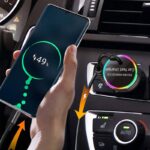 シガーソケット 伸縮可能リール式  Type-c 快速車載充電器 カーチャージャー  QC3.0 快速充電器  ケーブル付き車載充電器 SKU:IPC09102024037 - 画像 (7)