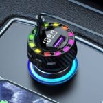 2ポート Type-c 快速車載充電器 PD30W 3.1A カーチャージャー Bluetooth5.3対応 快速充電器 Type-c シガーソケット 車載充電器 SKU:IPC09102024038 - Image 2