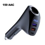 3in1 シガーソケット 車載充電器 分配器急速充電 159 AAC/159 CCA Type-c シガーソケット カーチャージャー 全2種類 SKU:IPC09102024043 - Image 3