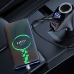 3in1 シガーソケット 車載充電器 分配器急速充電 159 AAC/159 CCA Type-c シガーソケット カーチャージャー 全2種類 SKU:IPC09102024043 - Image 8