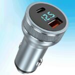 2ポート Type-c 快速車載充電器 PD36W カーチャージャー QC3.0 快速充電器 Type-c シガーソケット 車載充電器  Black SKU:IPC09102024044 - Image 5